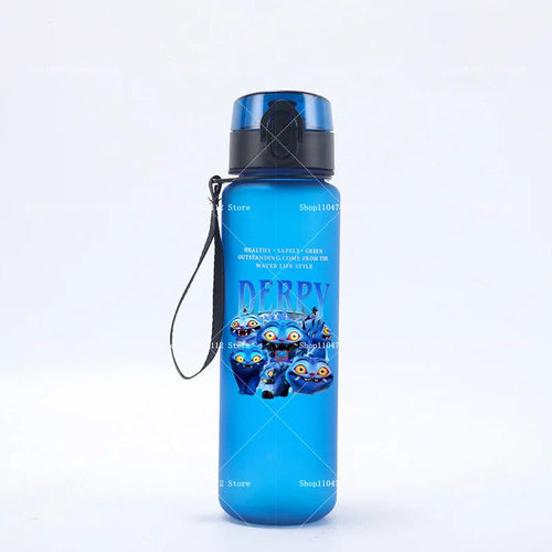 650ML KPop Demon Hunters Water Cup Trend Simple Frosted Sports Water - Cart2u.ro