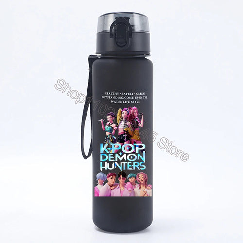 K Pop Demon Hunters Water Bottle Girls Summer Sports Large Capacity - Cart2u.ro