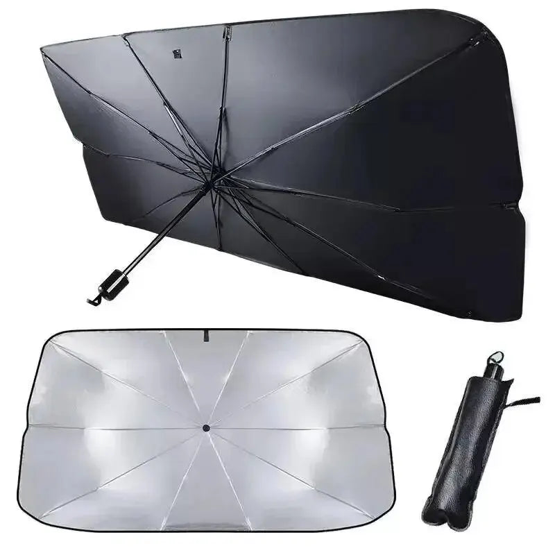 Car Sunshade Umbrella Windshield Folding Front Parasol Umbrella Type - Cart2u.ro