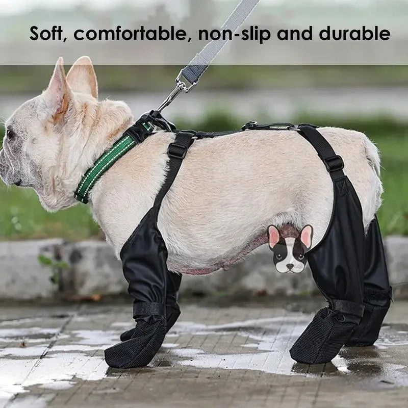 Waterproof Dog Shoes Adjustable Dog Boots Pet Breathbale Shoes for - Cart2u.ro