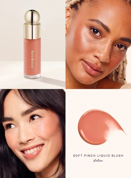 Rare Beauty Liquid Blush Lipstick Blush Eyes Cheek Blusher Waterproof - Cart2u.ro