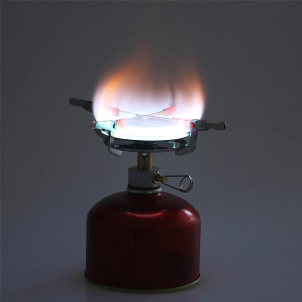 Portable Outdoor Camping Gas Stove with Adjustable Flame Small - Cart2u.ro