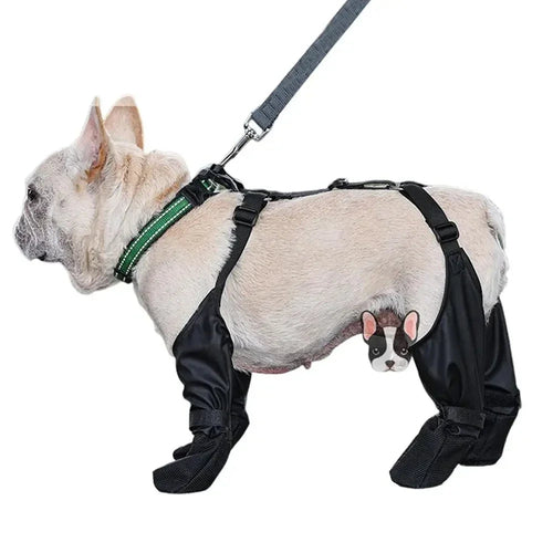 Waterproof Dog Shoes Adjustable Dog Boots Pet Breathbale Shoes for - Cart2u.ro