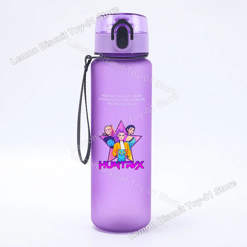 650ml KPop Demon Hunting Series Water Bottle Pop-up Lid Hot Movies - Cart2u.ro