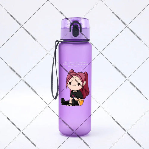 KPop Demon Hunters 650ml Water Bottles Anime Sanding Drinking Cup