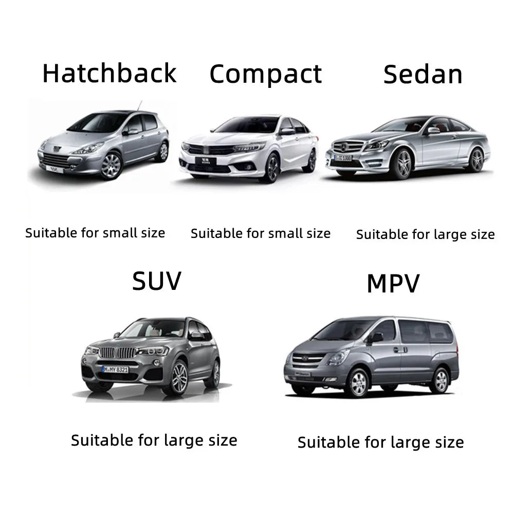 Parasolar Auto Tip Umbrelă pentru Parbriz cu Mâner Flexibil și Rotire la 360°