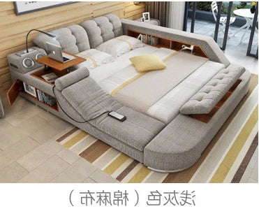 MANBAS Tech Smart Bed Frame Multifunctional Massage Bed Ultimate Bed