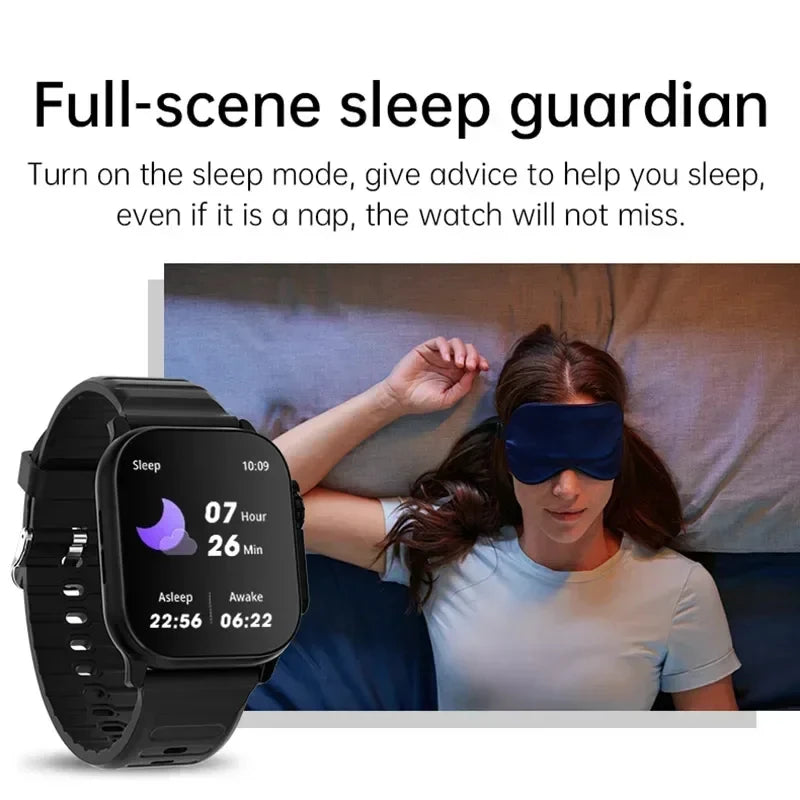 LAXASFIT T900Ultra Smartwatch Bluetooth Talk Smartwatch Message Alert - Cart2u.ro