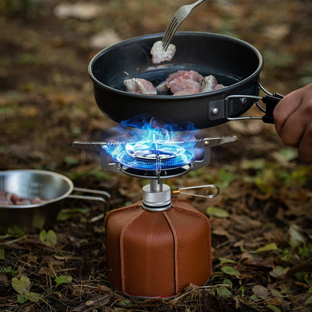 Portable Outdoor Camping Gas Stove with Adjustable Flame Small - Cart2u.ro
