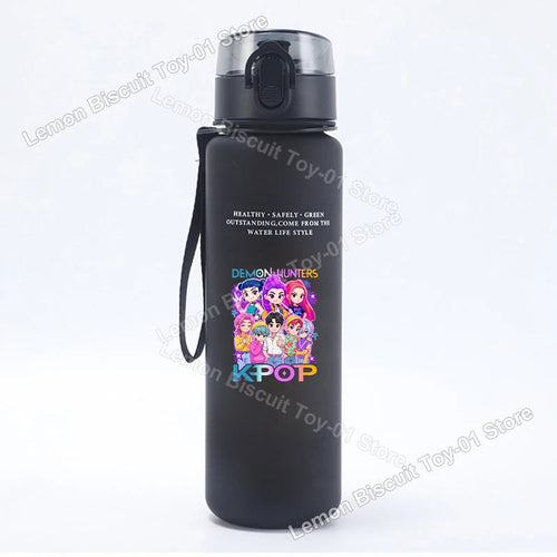 650ml KPop Demon Hunting Series Water Bottle Pop-up Lid Hot Movies - Cart2u.ro