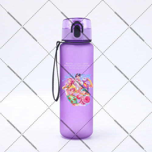 KPop Demon Hunters 650ml Water Bottles Anime Sanding Drinking Cup