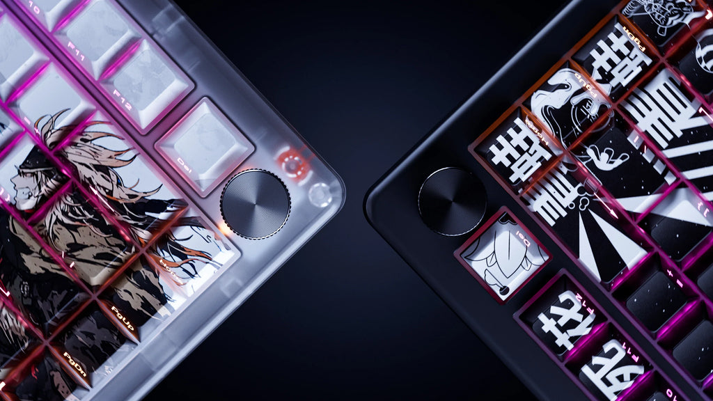 QwertyKey75 HE Momo – Tastatură Gaming Magnetică Hall Effect, Rapid Trigger, Snap Tap, Full RGB QwertyKey