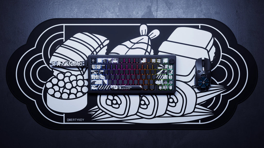 QwertyKey75 HE Momo – Tastatură Gaming Magnetică Hall Effect, Rapid Trigger, Snap Tap, Full RGB QwertyKey