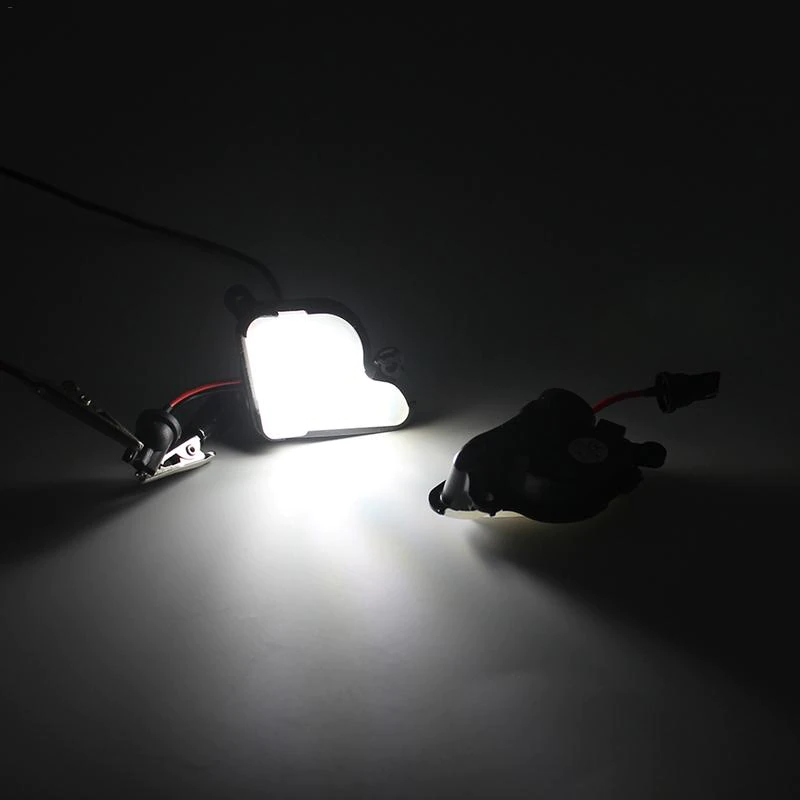 Set 2 x puddle light - lumina ambientala oglinda Skoda Octavia 3 , Superb 2 LEDUL.ro
