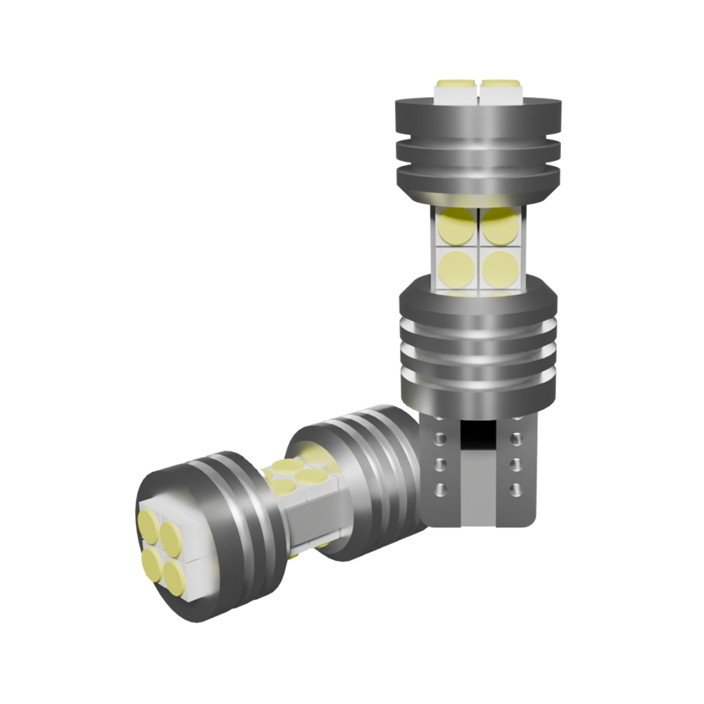 Set 2 x bec LED T10 W5W LUSMAR™ 900 lm Canbus - fara eroare LEDUL.ro