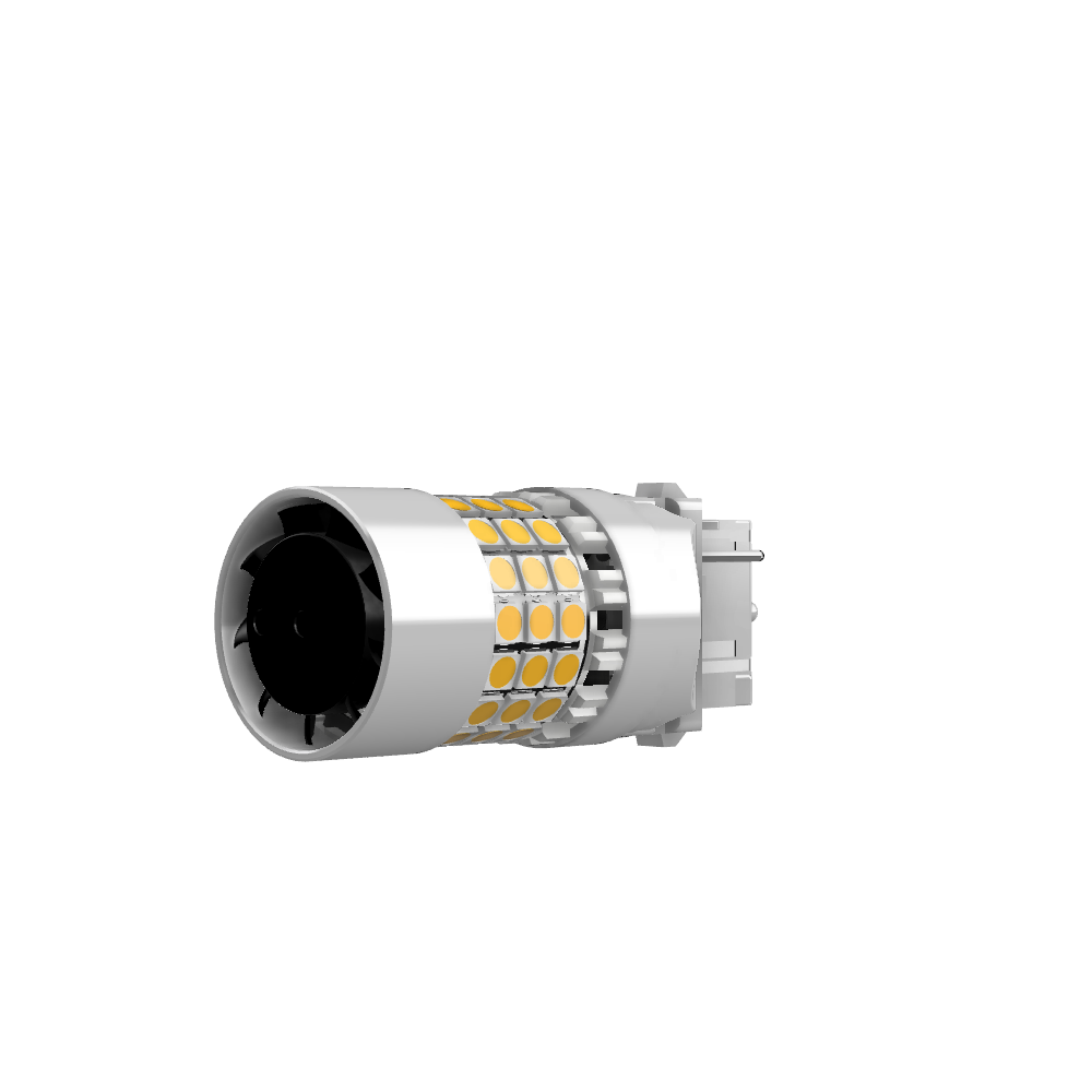 Set 2 x bec LED T20 W21W LUSMAR™ 7000 lm - fara eroare LEDUL.ro