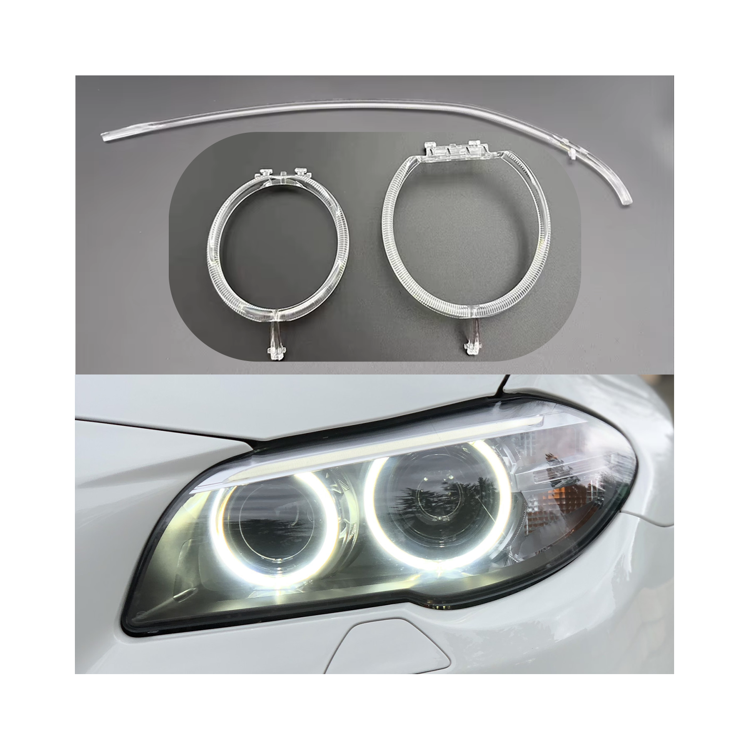 Set fibra optica reparatie DRL BMW F10 F11 LEDUL.ro