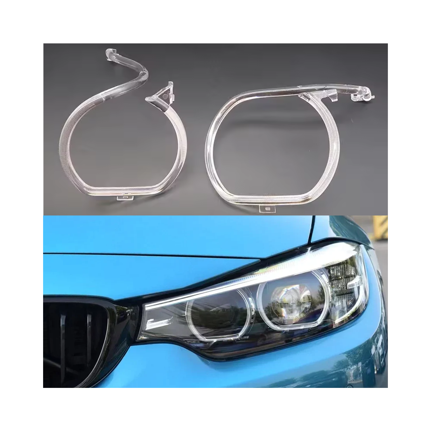 Set fibra optica reparatie DRL BMW F32 F33 F36 LEDUL.ro