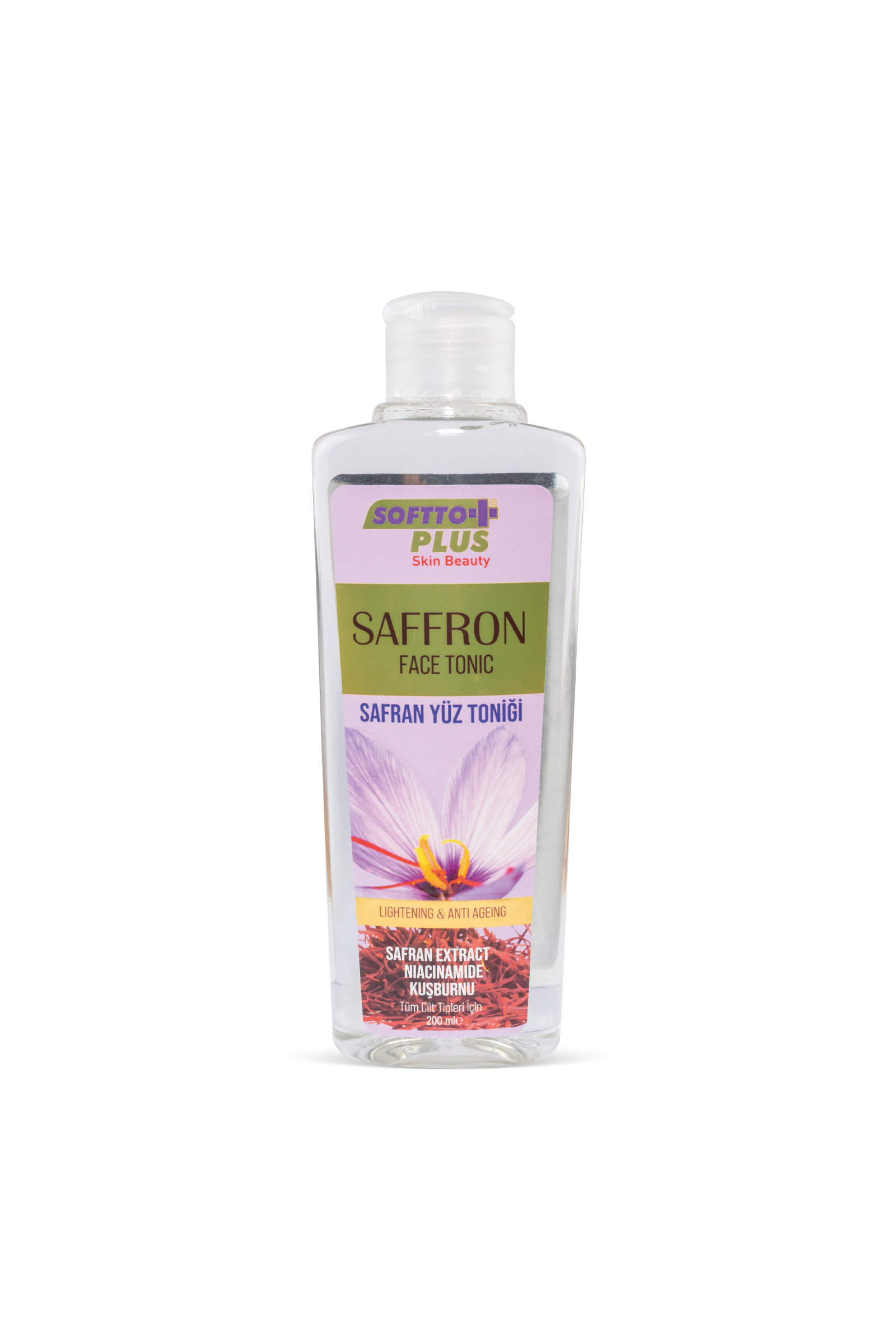 Tonic Facial Cu Șofran - 200 ml CRABLAND