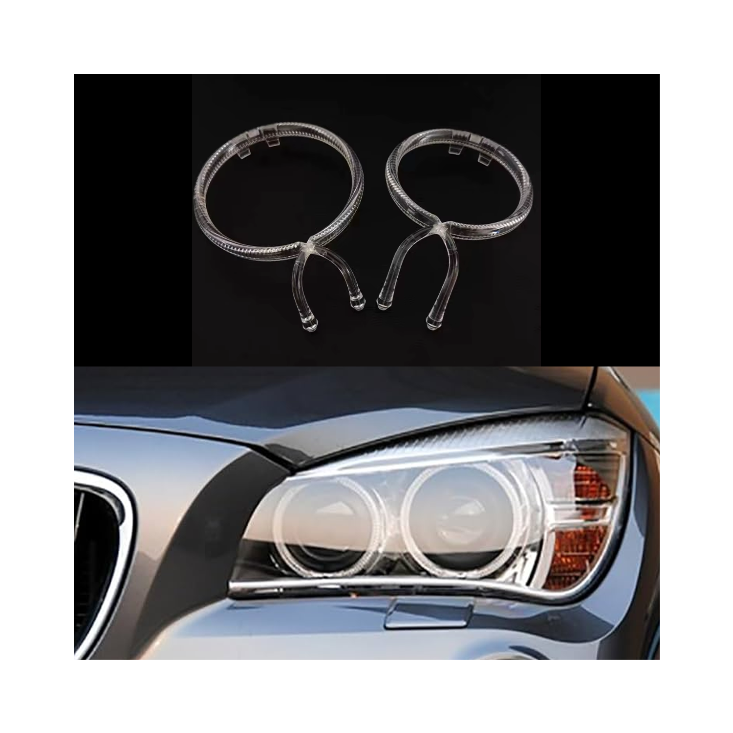 Set fibra optica reparatie DRL BMW X1 E84 Facelift LEDUL.ro