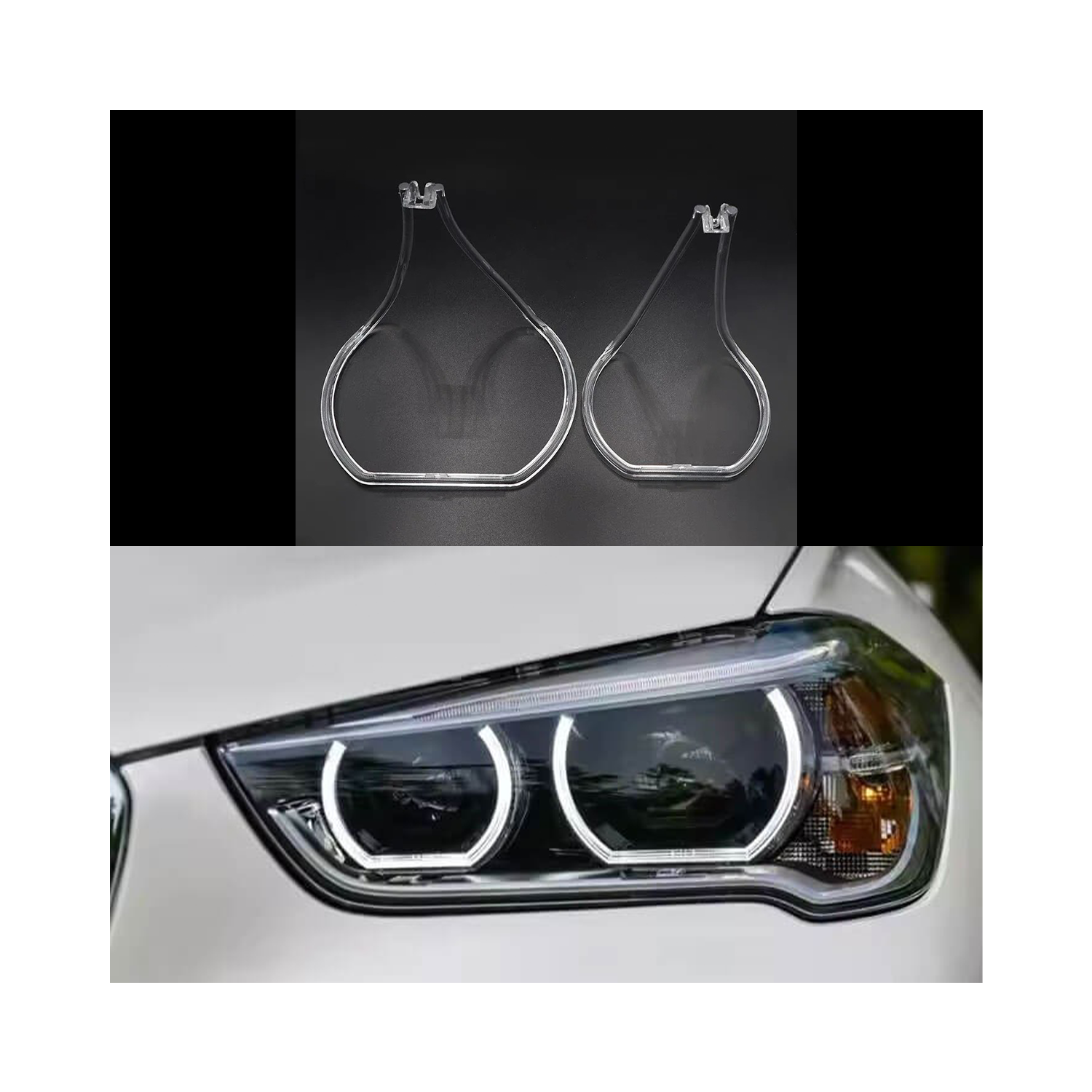 Set fibra optica reparatie DRL BMW X1 F48 LEDUL.ro
