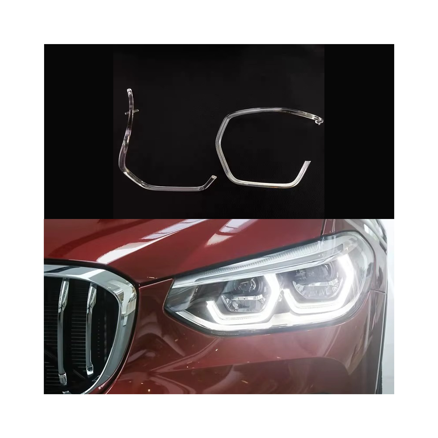 Set fibra optica reparatie DRL BMW X3 G01 X4 G02  2018 - 2020 LEDUL.ro