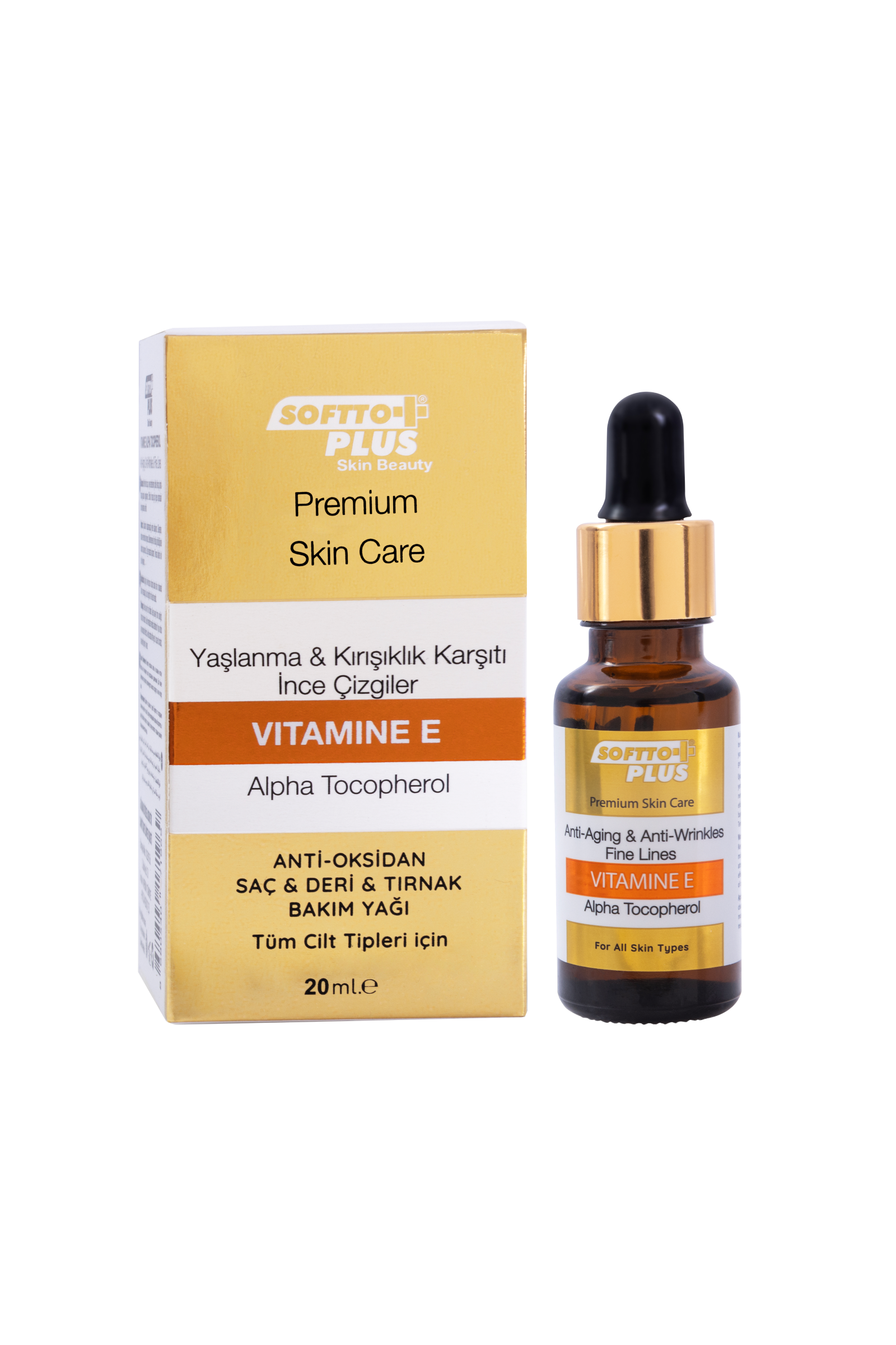 Ulei Vitamin E Anti-Îmbătrânire - 20ml CRABLAND
