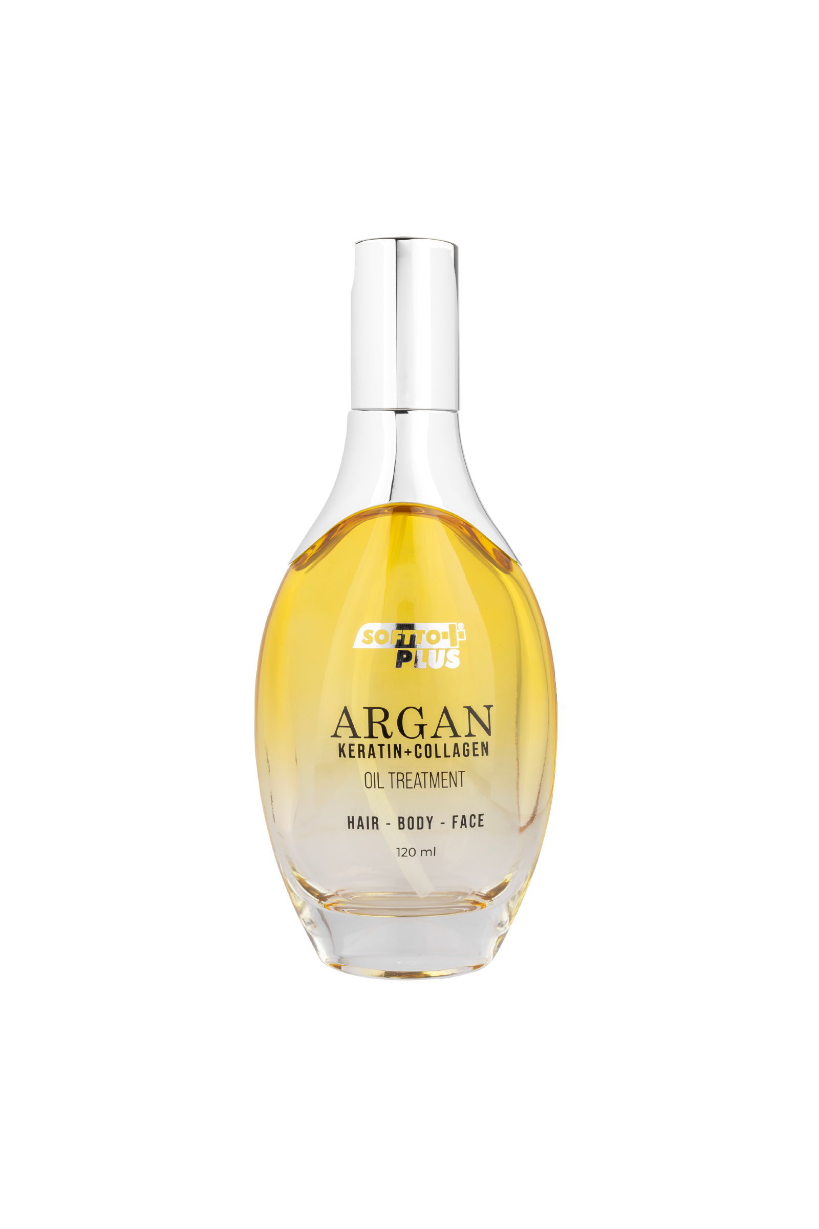 Ulei cu Argan și Keratină pentru Păr, Față și Corp – 120 ml CRABLAND
