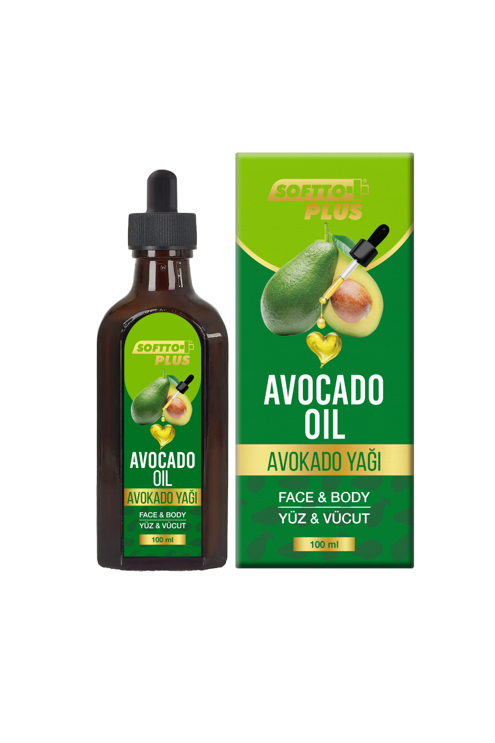 Ulei de Avocado pentru Față și Corp CRABLAND