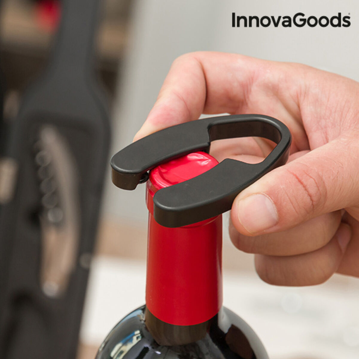 Bottle Wine Set InnovaGoods 5 Pieces - Cart2u.ro