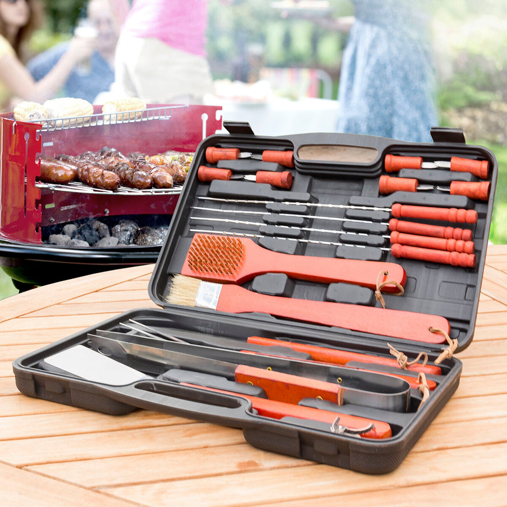 Barbecue Case Barbecase InnovaGoods 18 Pieces - Cart2u.ro
