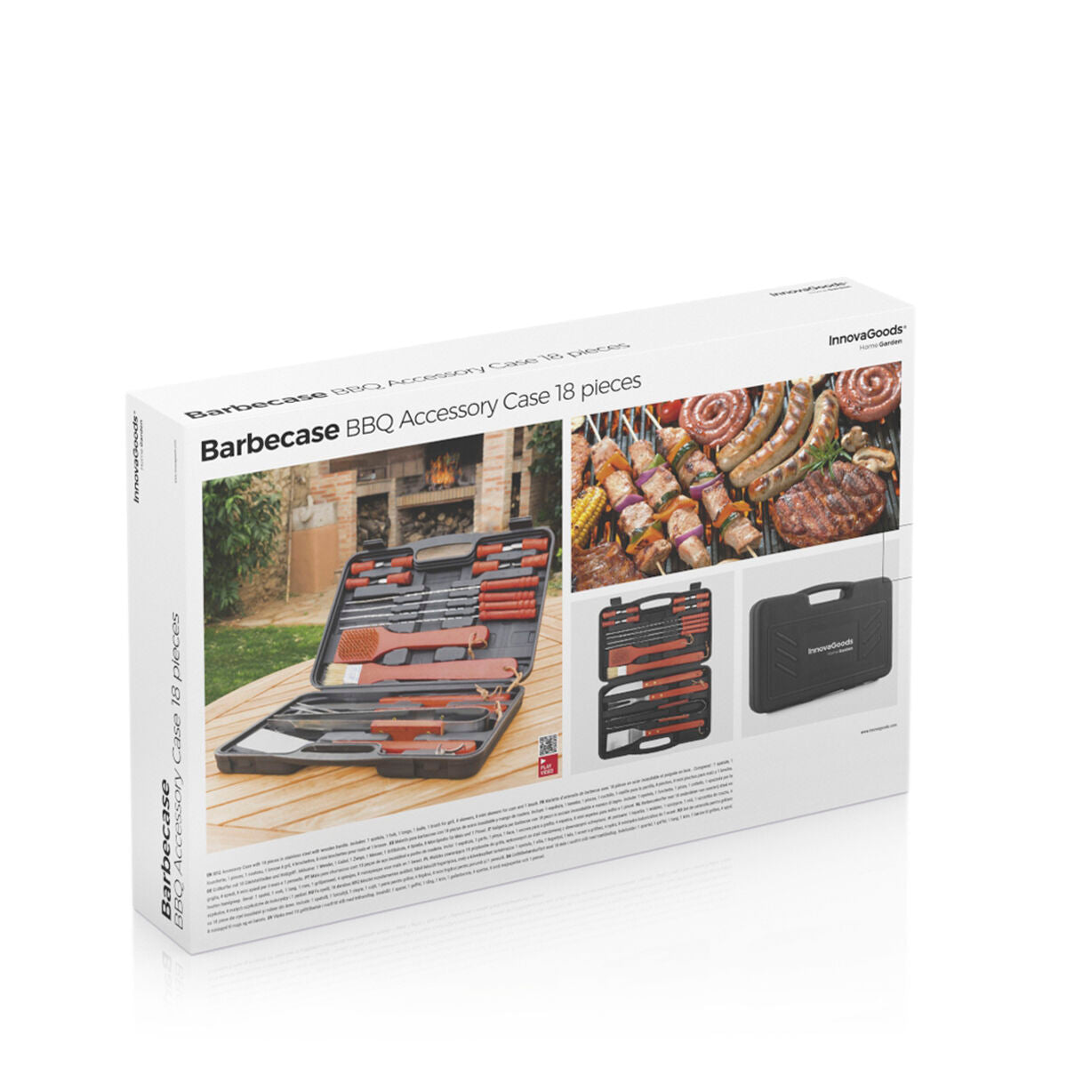 Barbecue Case Barbecase InnovaGoods 18 Pieces - Cart2u.ro