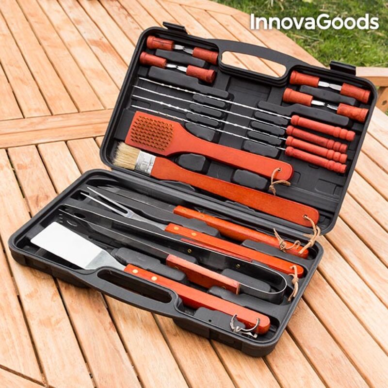 Barbecue Case Barbecase InnovaGoods 18 Pieces - Cart2u.ro