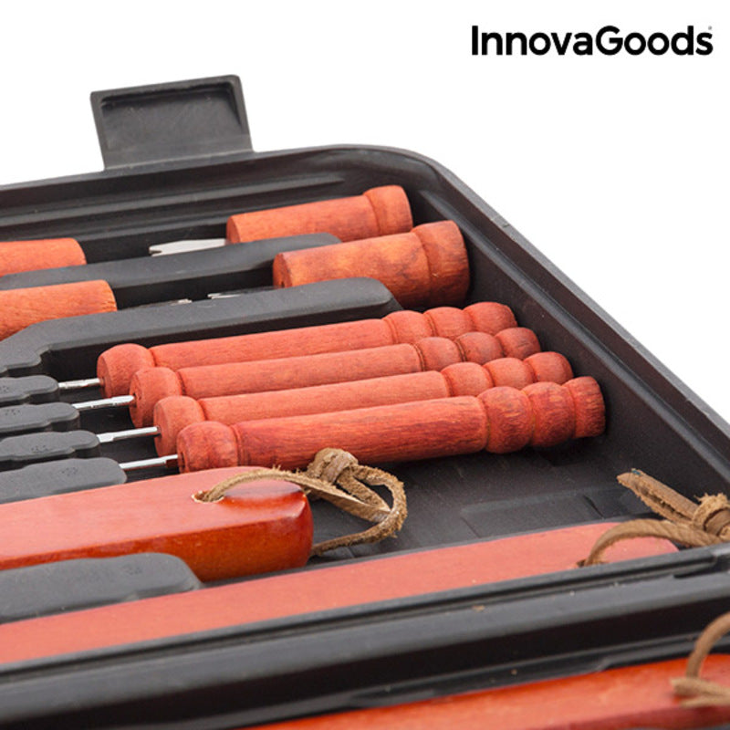 Barbecue Case Barbecase InnovaGoods 18 Pieces - Cart2u.ro