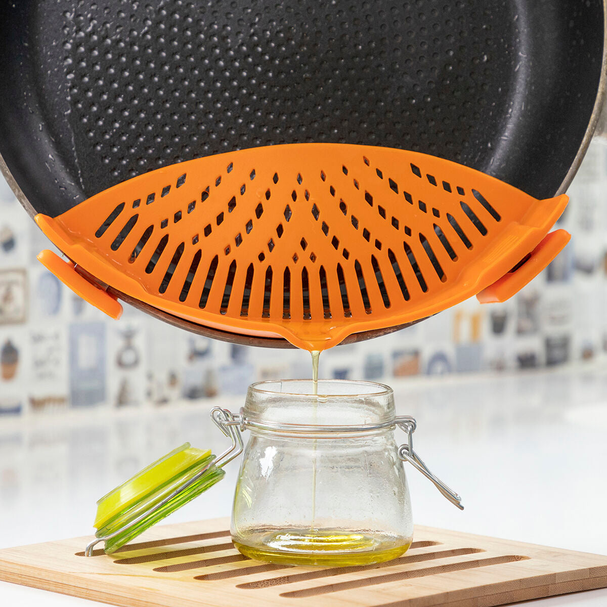 Silicone Strainer Pastrainer InnovaGoods - Cart2u.ro