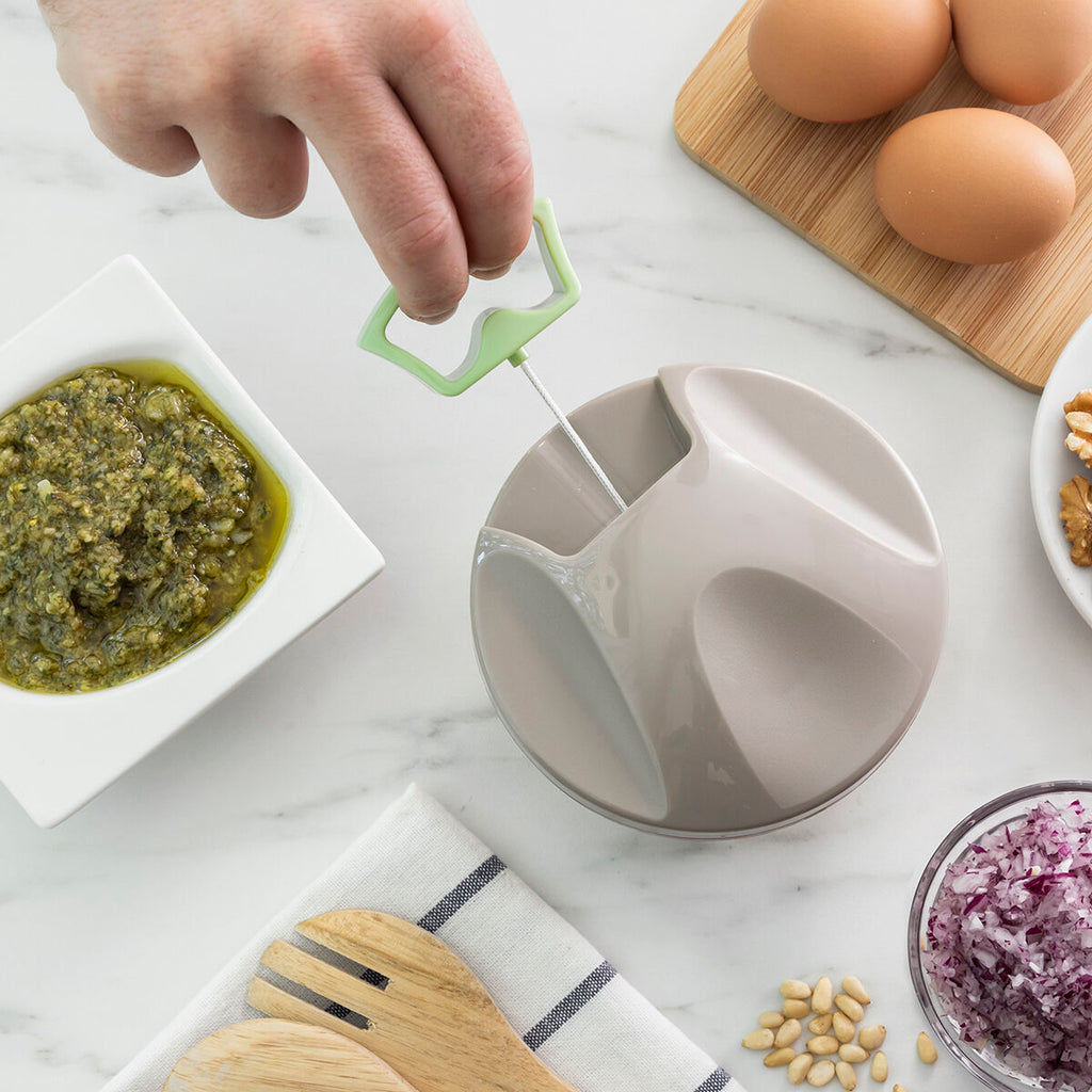 Manual mini chopper with pull cord Spinop InnovaGoods - Cart2u.ro
