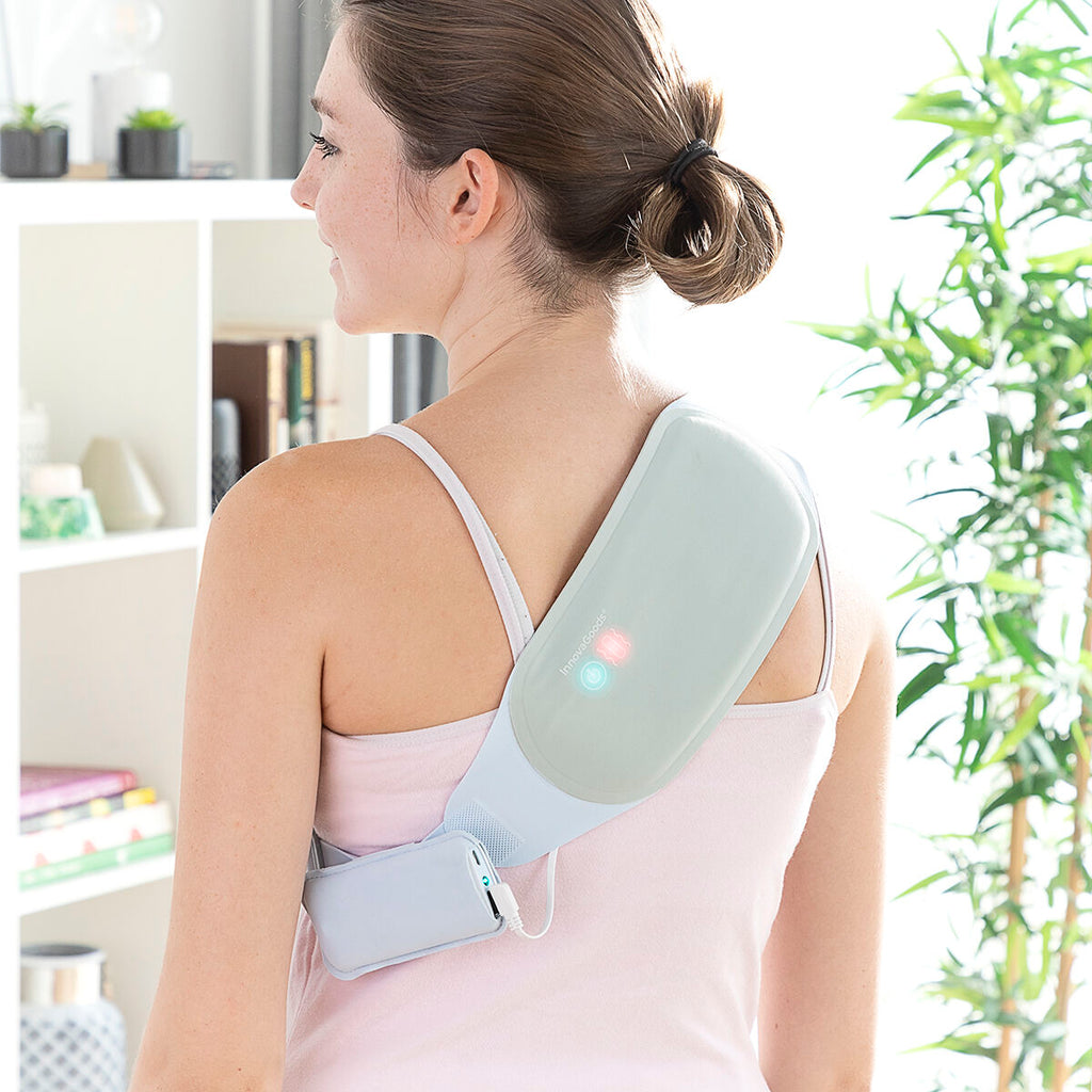 Rechargeable Wireless Massage and Heat Belt Beldisse InnovaGoods - Cart2u.ro