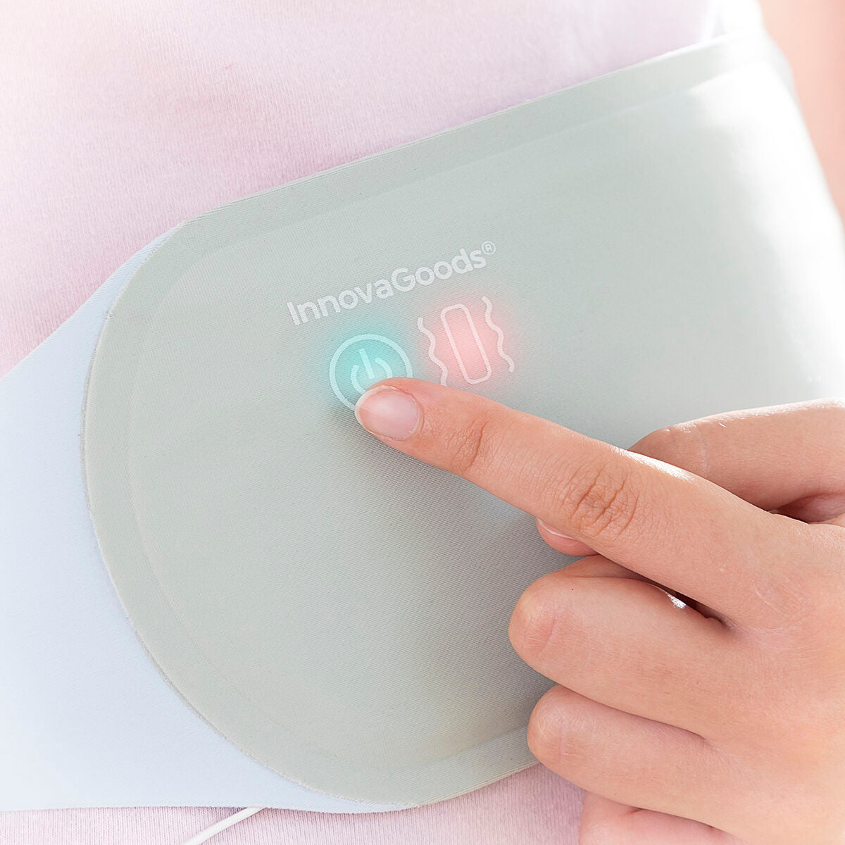 Rechargeable Wireless Massage and Heat Belt Beldisse InnovaGoods - Cart2u.ro