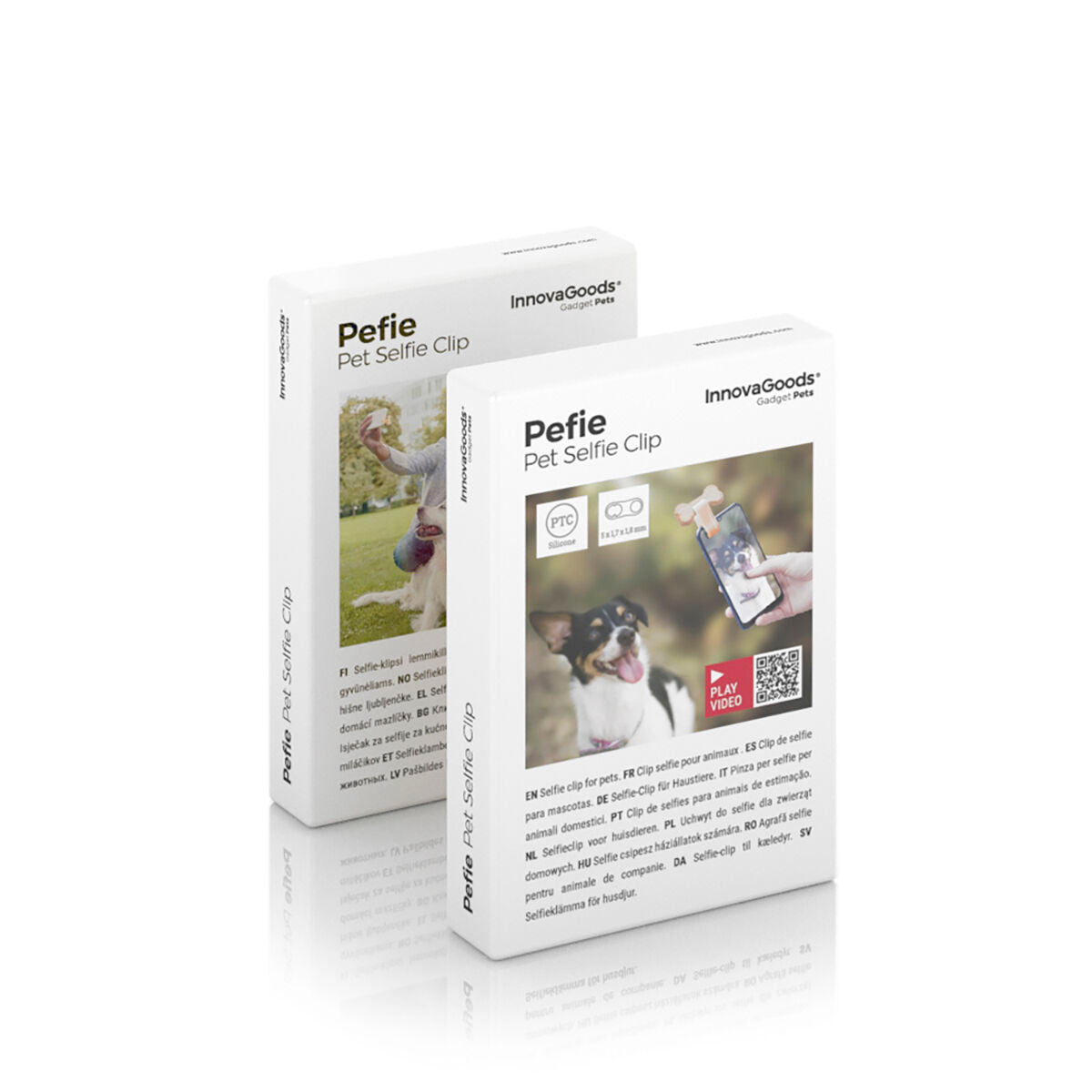 Selfie Clip for Pets Pefie InnovaGoods - Cart2u.ro