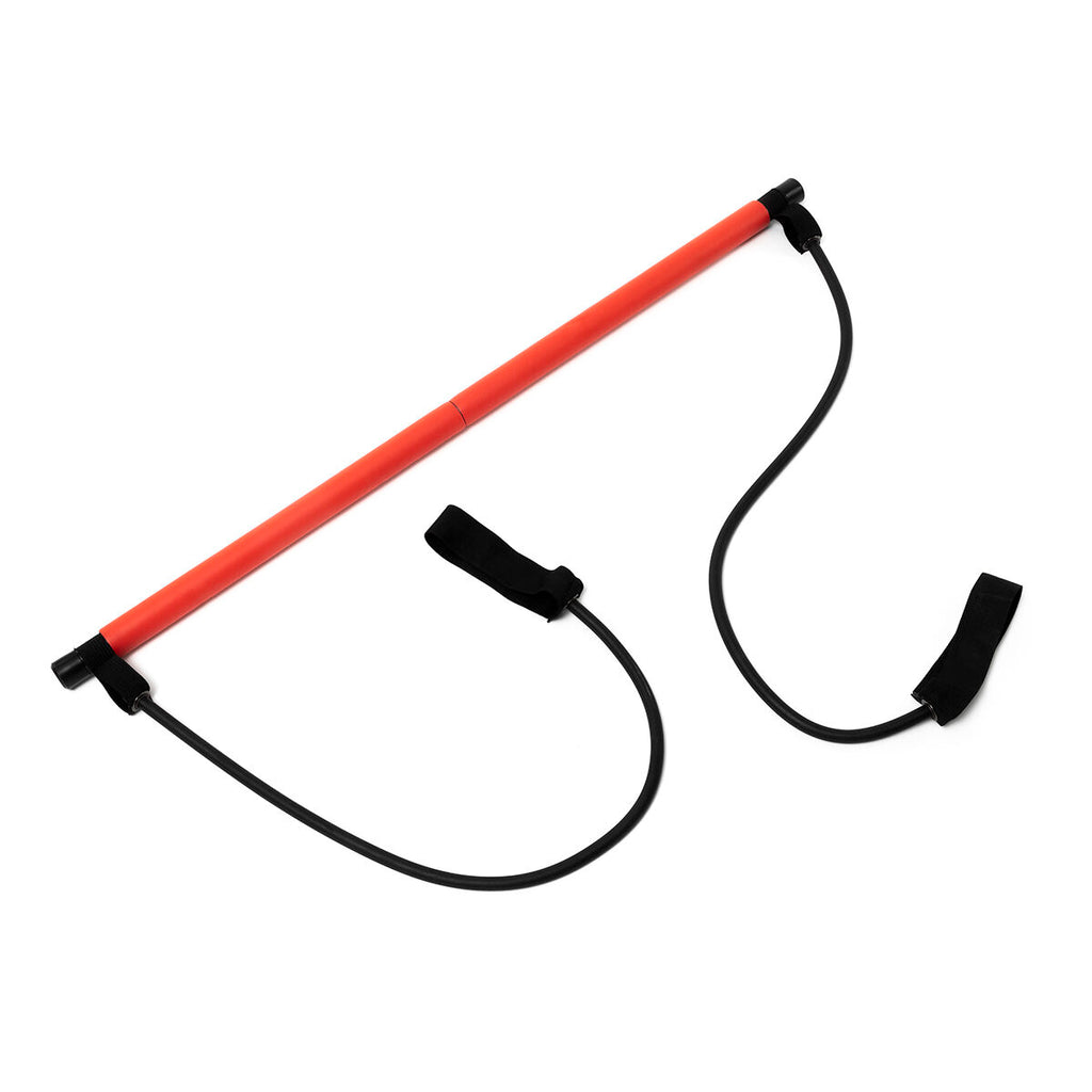 Fitness Bar with Resistance Bands and Exercise Guide Resibar - Cart2u.ro