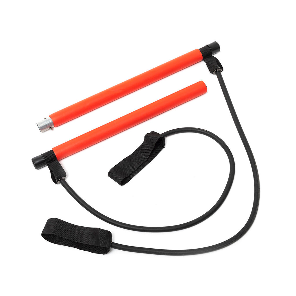 Fitness Bar with Resistance Bands and Exercise Guide Resibar - Cart2u.ro