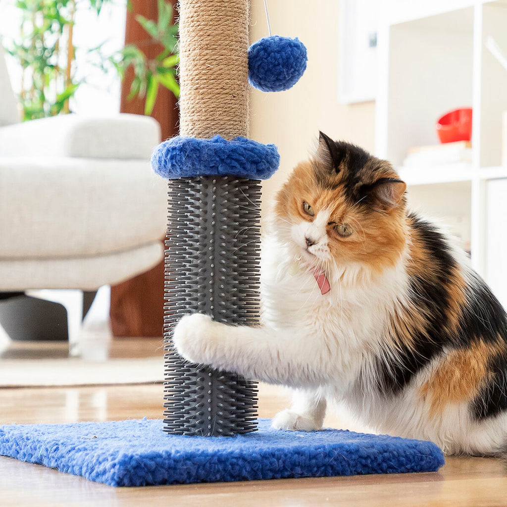 Cat Scratching and Massage Post with Ball Miausage InnovaGoods - Cart2u.ro