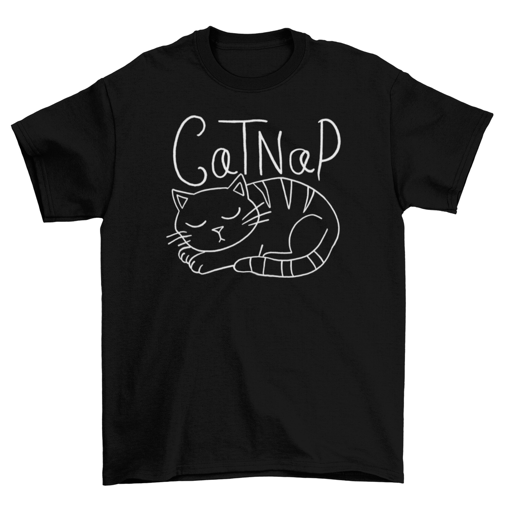 Cat taking a nap t-shirt - Cart2u.ro