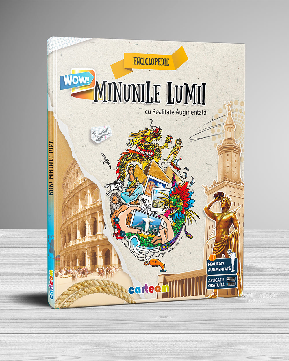 Minunile Lumii - Enciclopedie cu Realitate Augmentată, 4D