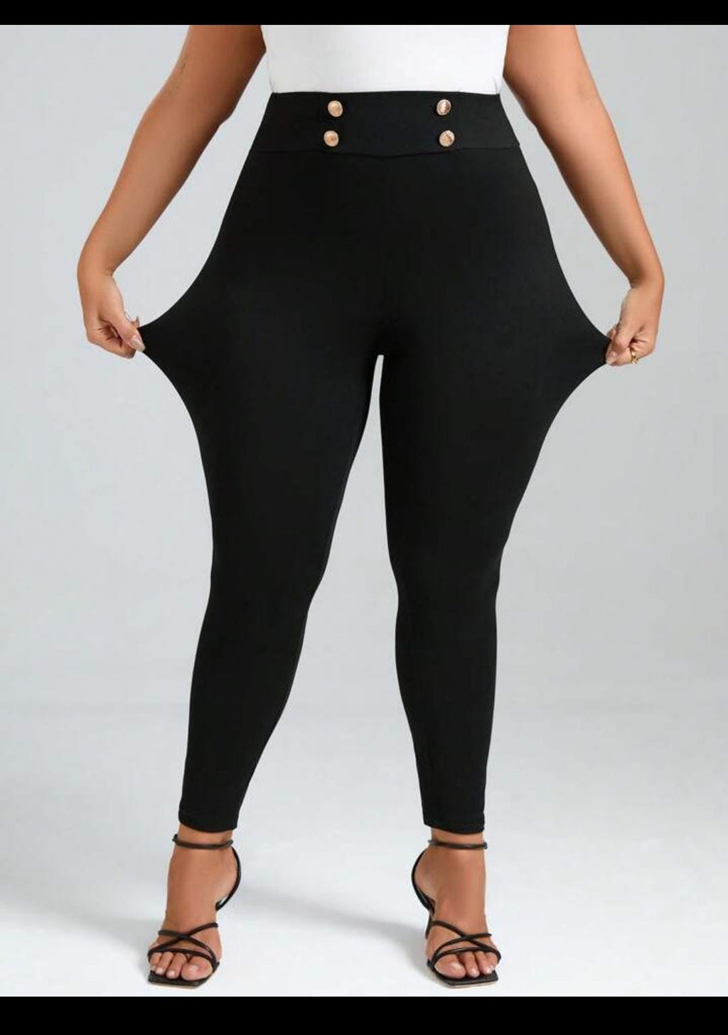 Pantaloni dama marimi mari 6257 BIGsize