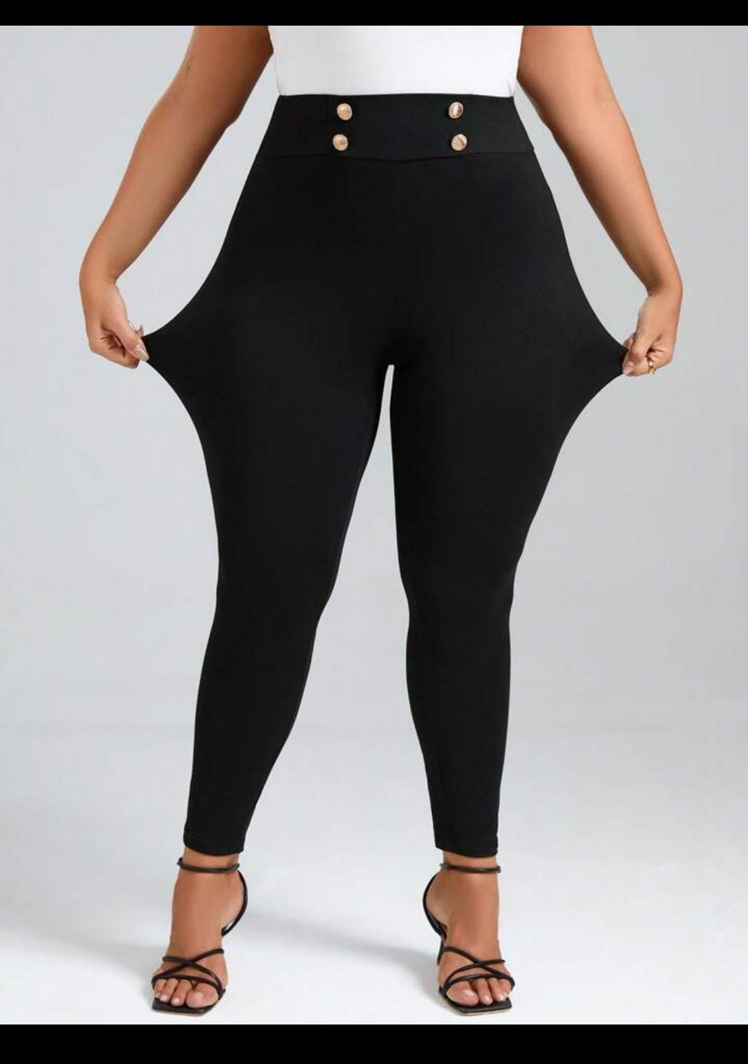 Pantaloni dama marimi mari 6257 BIGsize