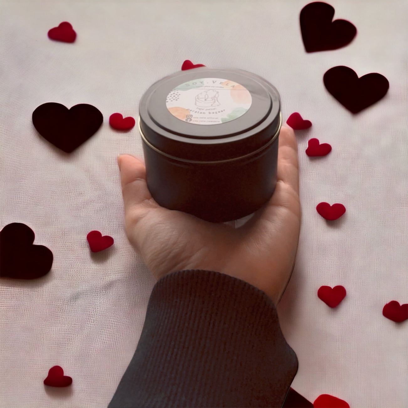 Lumânare cutie travel SOY VELA