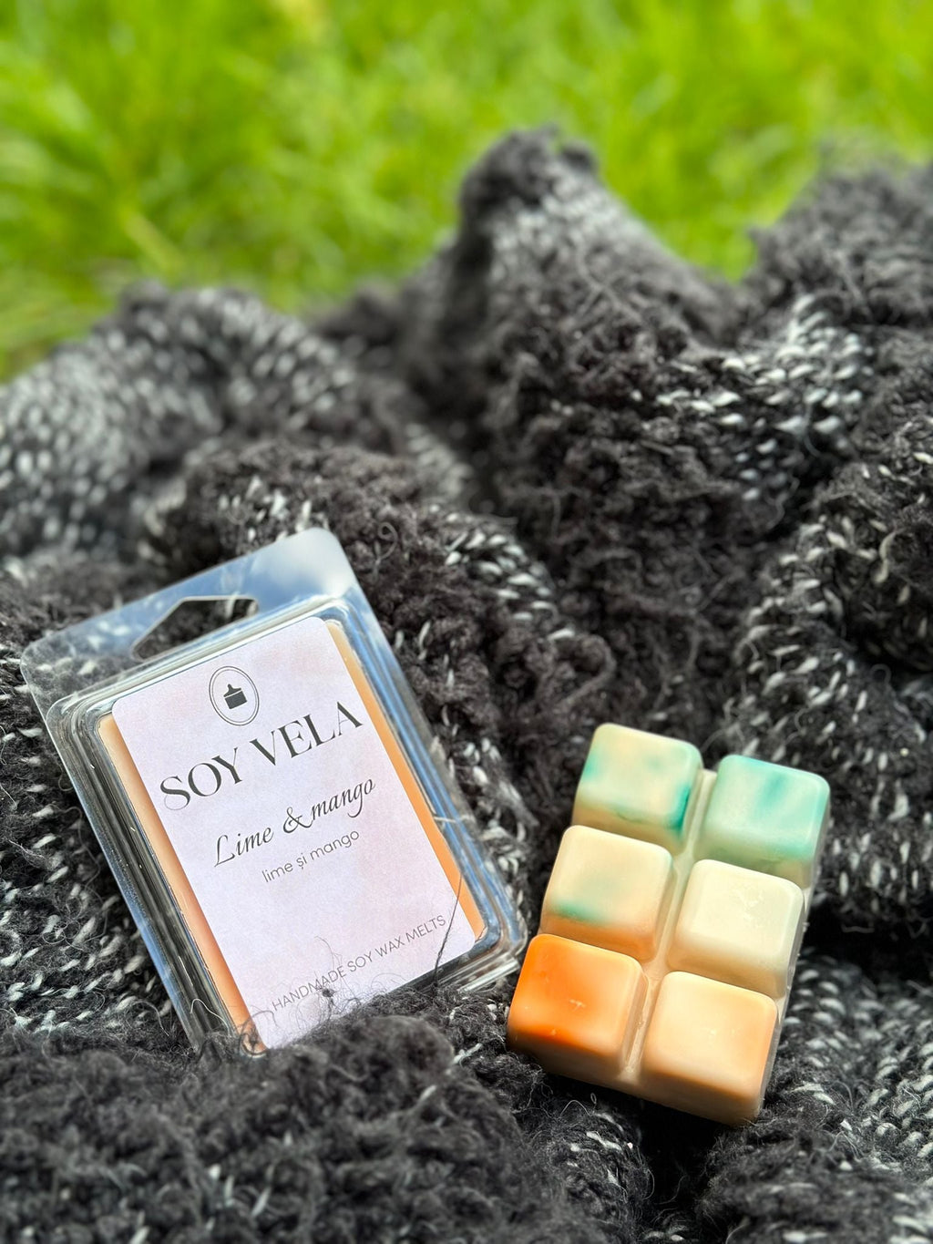 Ceară parfumată Lime & mango SOY VELA