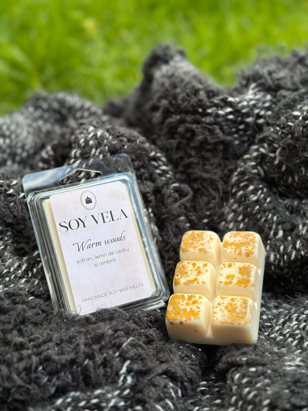 Ceară parfumată Warm woods SOY VELA