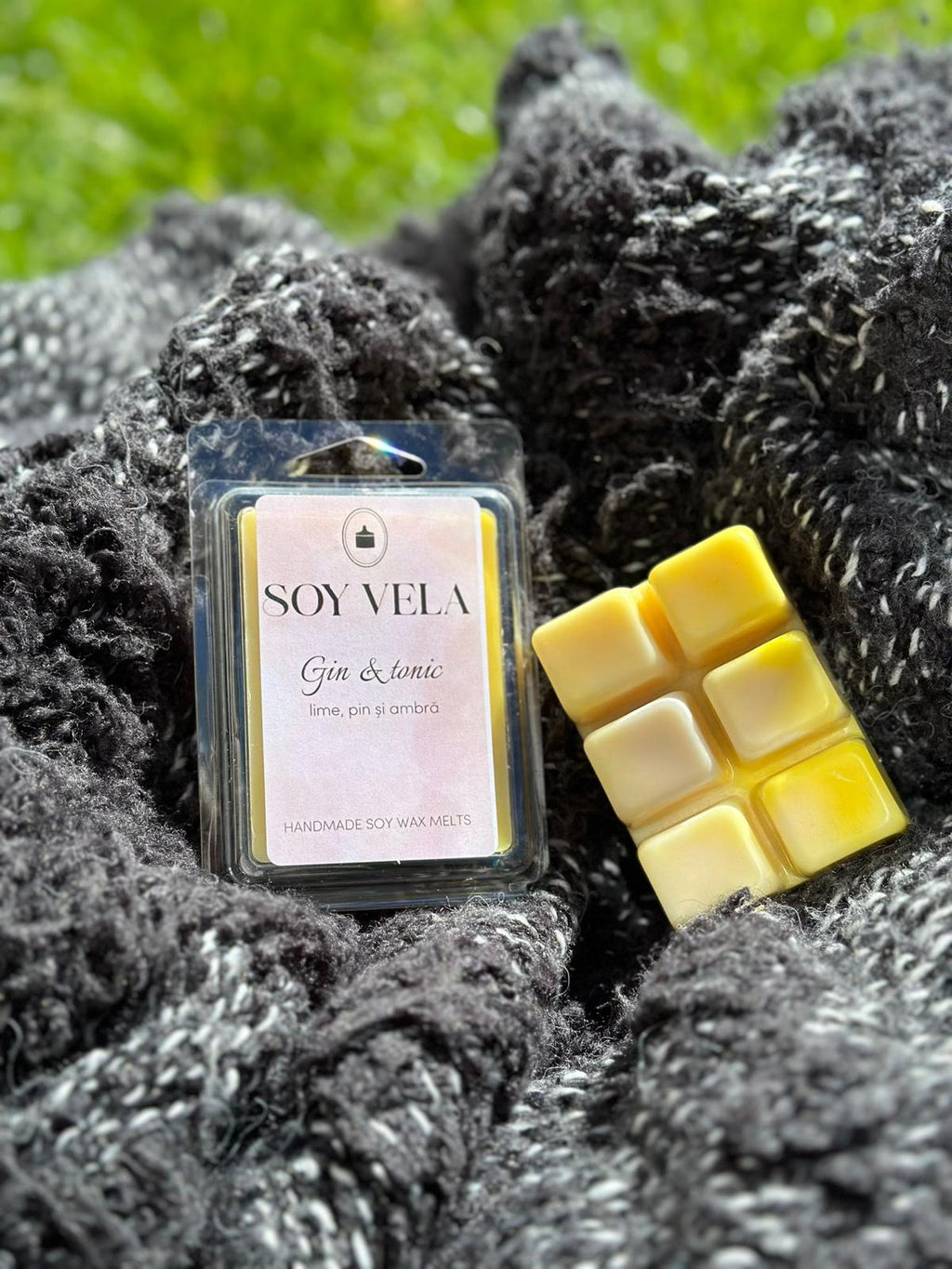 Ceară parfumată Gin & tonic SOY VELA